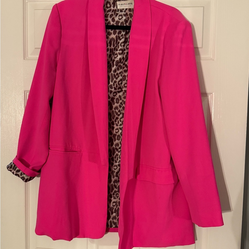 Worthington Hot Pink Women's Blazer